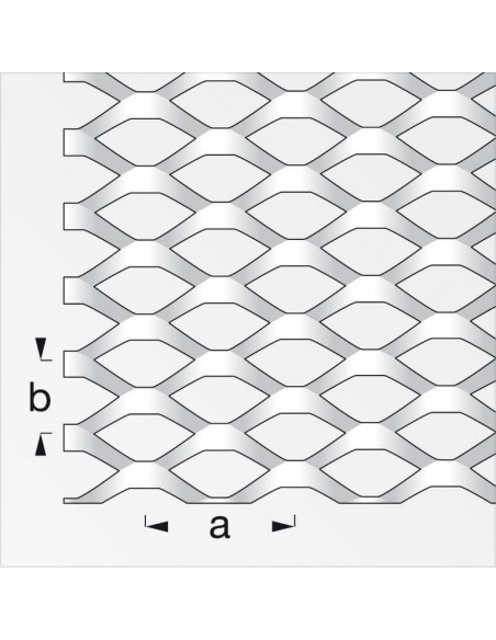 LAMIERA STIRATA 1,2/250X500 ACCIAIO GREZZO