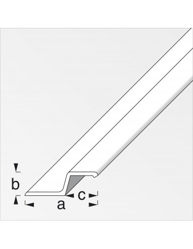 PROFILO PER MANIGLIE 40X13X18... PROFILO PER MANIGLIE 40X13X18...