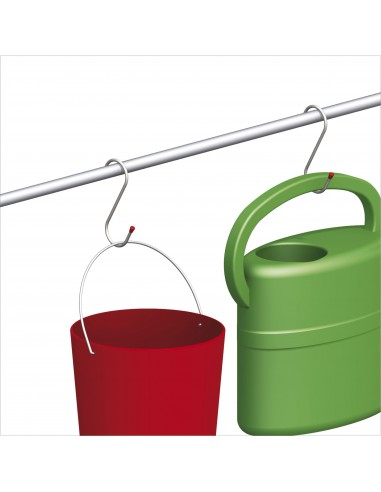 GANCIO ACCIAIO TONDO ZINCATO 180 MM GANCIO ACCIAIO TONDO ZINCATO 180 MM