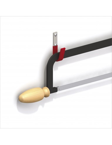 GANCIO PIATTO ACCIAIO ROSSO 87X32MM GANCIO PIATTO ACCIAIO ROSSO 87X32MM