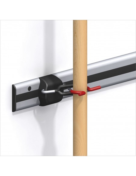 GANCIO PER UTENSILI ROSSO 60X140 MM
