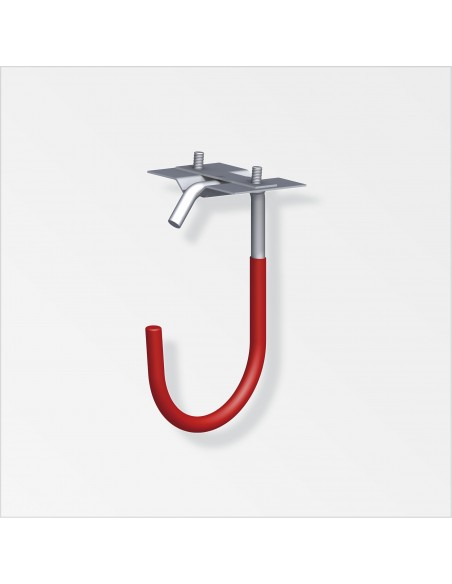 GANCIO PER BICI ACCIAIO ZINCATO 125X90 MM