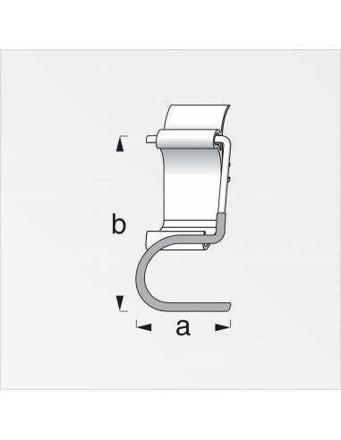 GANCIO PER UTENSILI COAXIS ALLUMINIO... GANCIO PER UTENSILI COAXIS ALLUMINIO...