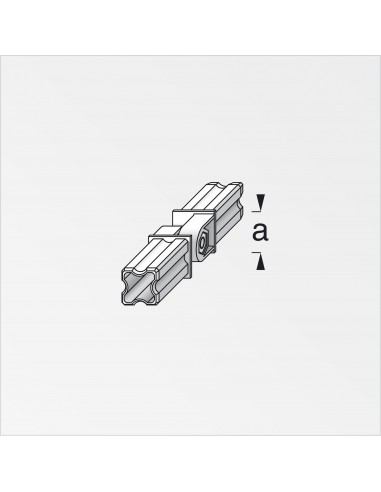 GIUNTURA CON SNODO 23,5 2 PERNI NERO GIUNTURA CON SNODO 23,5 2 PERNI NERO