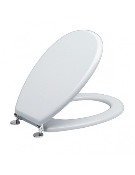 SEDILE WC PIEMONTE LEGNO MDF BIANCO