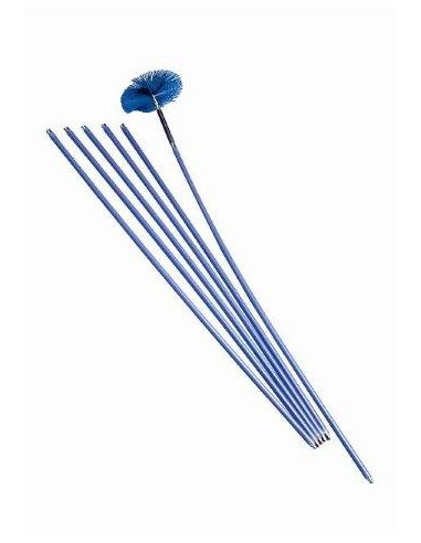KIT PULIZIA CAMINI 6 ASTE E SCOVOLO KIT PULIZIA CAMINI 6 ASTE E SCOVOLO
