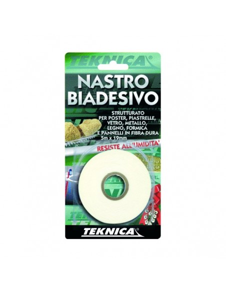 NASTRO BIADESIVO SCHIUMATO 19MMX5MT