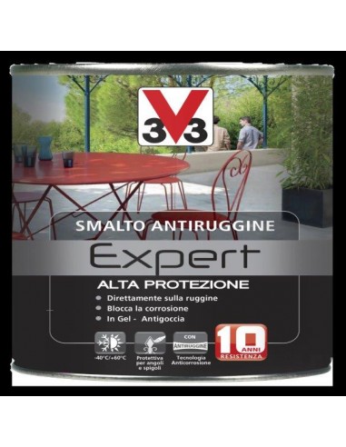 SMALTO ANTIRUGGINE LT0,25 NERO OPACO