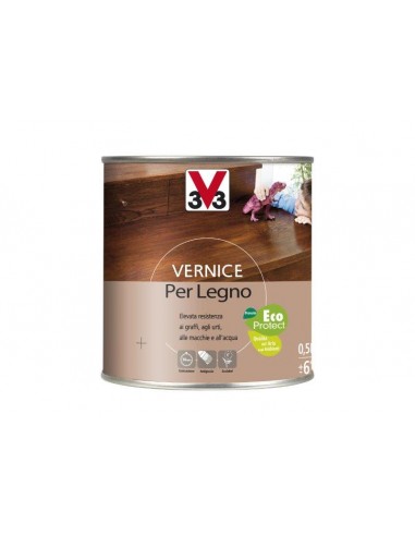 VERNICE PER LEGNO NOCE RUSTICO SATINATO L.0,50