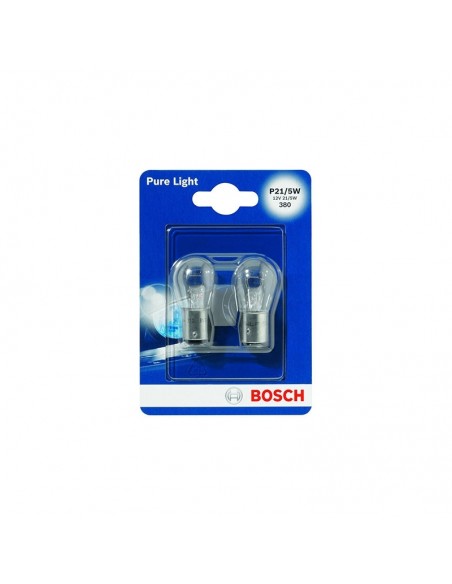 BOSCH LAMPADINA LUCE POSTERIORE DI STOP 12V 21/5W P21/5W BAY15D