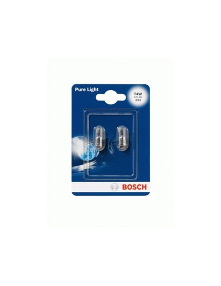 BOSCH LAMPADINA 12V 4W T4W BA9S