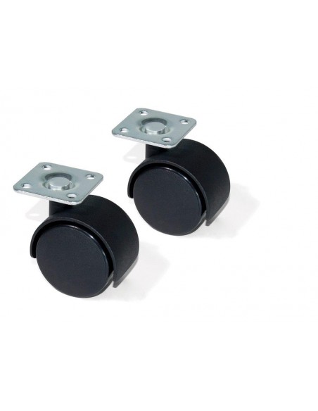 SET 2 RUOTE GIREVOLI UNIV DIAM.50MM