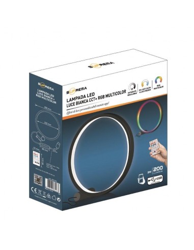 LAMPADA DA TAVOLO LED D.25CM... LAMPADA DA TAVOLO LED D.25CM...