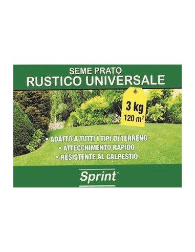 SPRINT SEMENTI PRATO UNIVERSALE KG.3 SPRINT SEMENTI PRATO UNIVERSALE KG.3