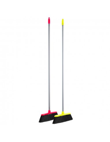 SCOPA FLUO INTERNI CON MANICO E PALETTA SCOPA FLUO INTERNI CON MANICO E PALETTA