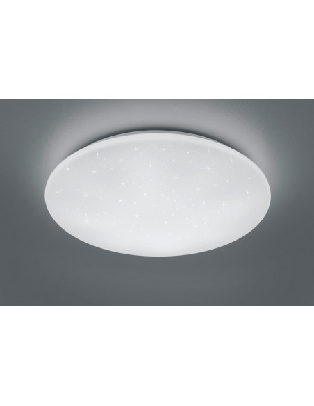 KATO PLAFONIERA LED  BIANCO EFFETTO CIELO STELLATO CON TELECOMANDO CON FUNZIONI DI VARIAZIONE LUCE D.60CM