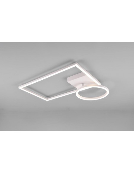 VERSO PLAFONIERA LED BIANCA CON SNODO ED INTENSITA' REGOLABILE CON INTERRUTTORE L. 63CM