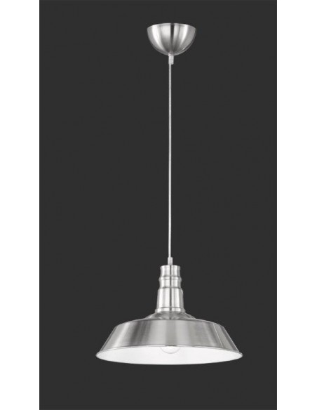 WILL SOSPENSIONE PAGODA METALLO ACCIAIO SATINATO D. 36CM