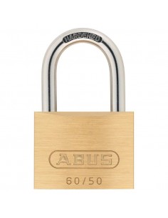 LUCCHETTO ABUS AD ARCO IN OTTONE SERIE 60/50