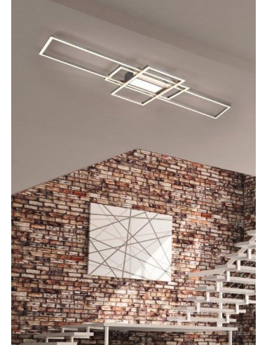 IRVINE PLAFONIERA LED 3 RETTANGOLI... IRVINE PLAFONIERA LED 3 RETTANGOLI...