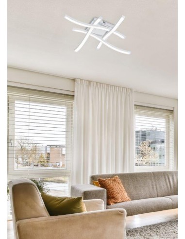 ROUTE PLAFONIERA LED 4 BACCHETTE... ROUTE PLAFONIERA LED 4 BACCHETTE...