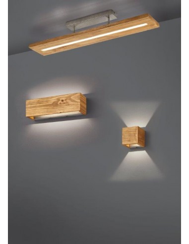 BRAD APPLIQUE LED LEGNO CUBO... BRAD APPLIQUE LED LEGNO CUBO...