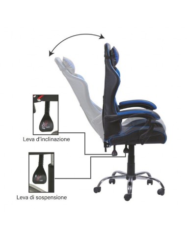 SEDIA GAMING BLU SEDIA GAMING BLU