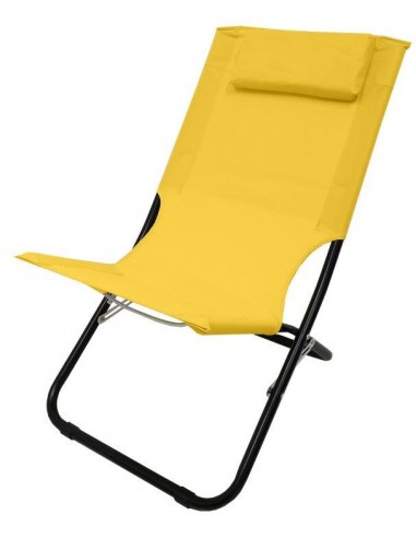 SPIAGGINA CON CUSCINO CM63X48X73... SPIAGGINA CON CUSCINO CM63X48X73...