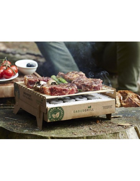 BARBEQUE PORTATILE MONOUSO BIODEGRADABILE