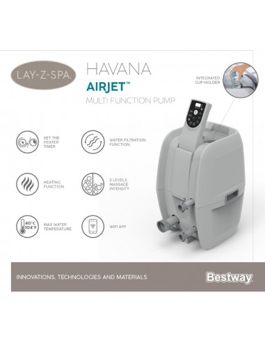 IDROMASSAGGIO GONFIABILE LAY-Z-SPA...