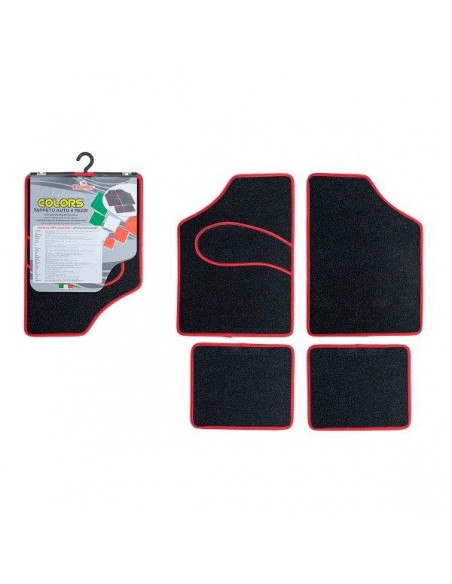 TAPPETI MOQUETTE ITALIANO COLORS 4PZ