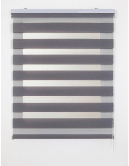 DUOLUX - TENDA NOTTE E GIORNO ARGENTO 120X250