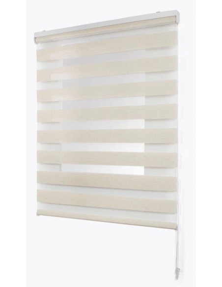 DUOLUX - TENDA NOTTE E GIORNO LINO 100X250