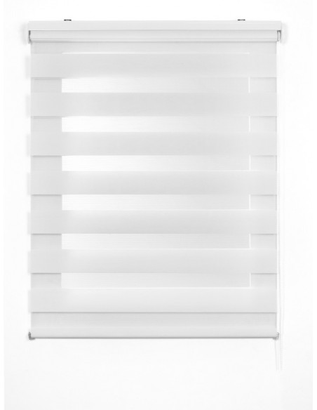 DUOLUX - TENDA NOTTE E GIORNO BIANCO 140X250