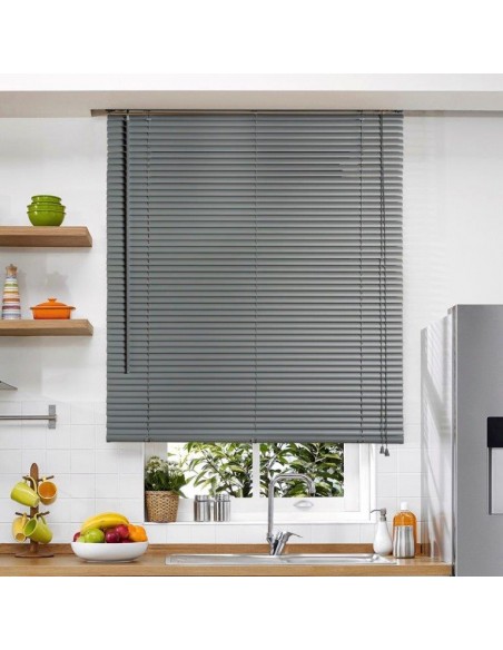 VENETO - VENEZIANA IN VINILE GRIGIO 135X160