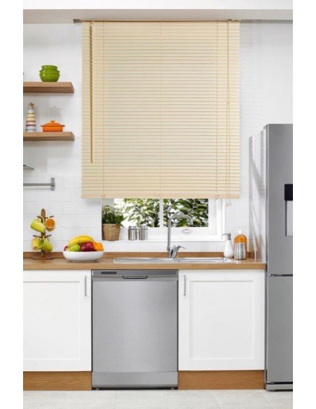 VENETO - VENEZIANA IN VINILE AVORIO 45X130