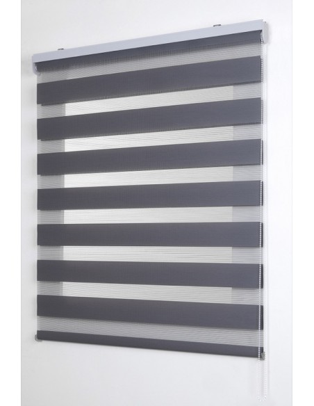 DUOLUX - TENDA NOTTE E GIORNO ARGENTO 160X180