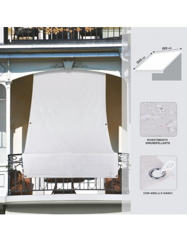TENDA SOLE IDROREPELLENTE 140X300 ECRU'
