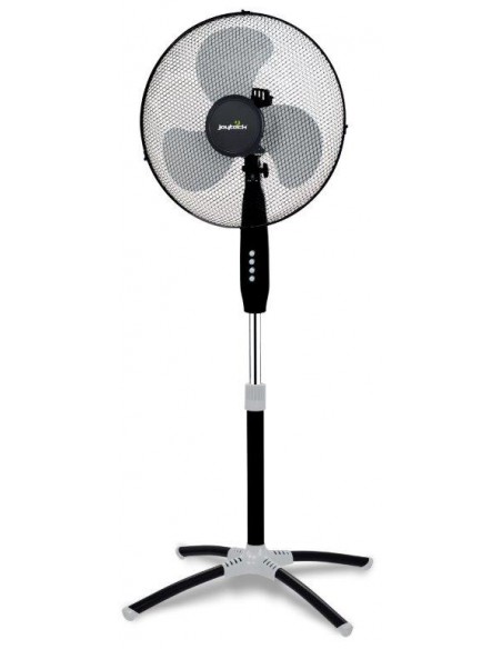 VENTILATORE PIANTANA GRIGIO- NERO PALA CM40 45W