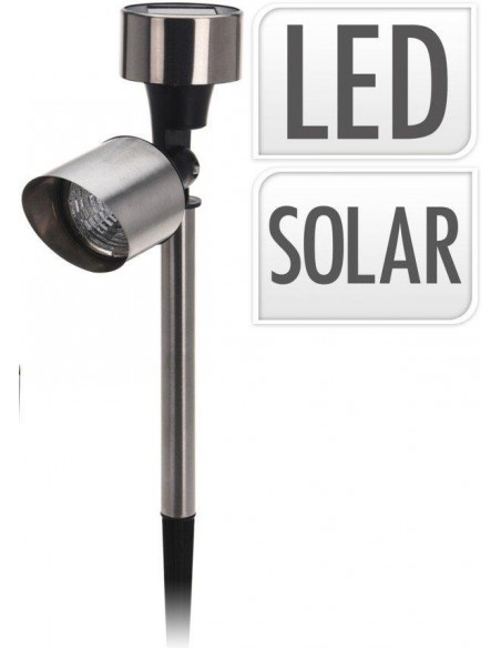 LAMPADA SOLARE LED INOX