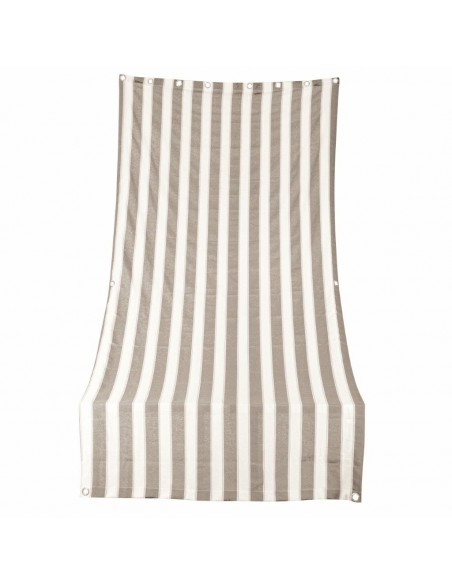 TENDA SOLE IDROREPELLENTE 150X300 BIANCO/TORTORA