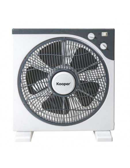 VENTILATORE BOX 45W GRIGIO E BIANCO
