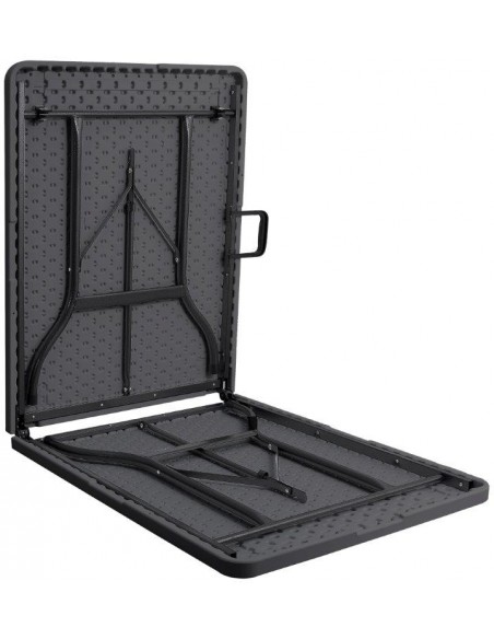 TAVOLO CATERING DA GIARDINO RICHIUDIBILE VALIGETTA 180X75CM GRIGIO