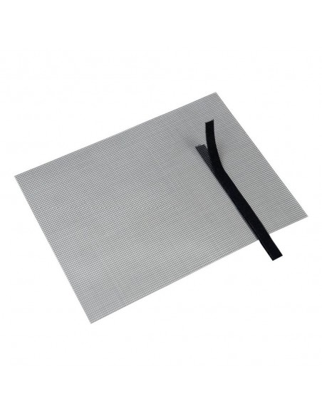 ZANZARIERA ADESIVA PER FINESTRE 130X150 NERO