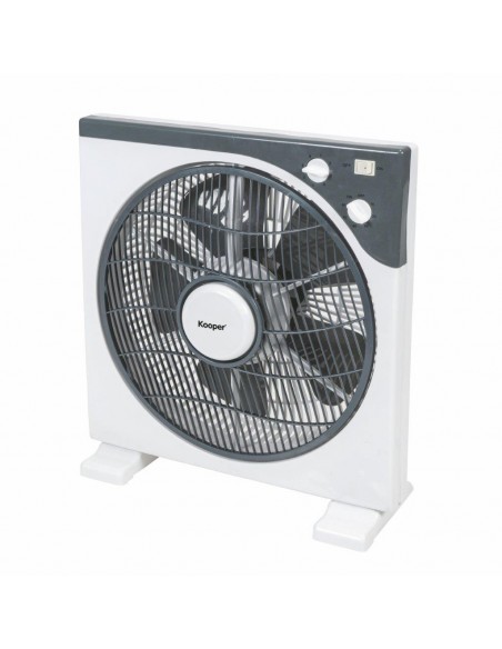 VENTILATORE BOX 45W GRIGIO E BIANCO