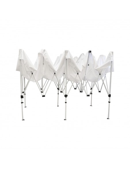 TANGERI GAZEBO ESTENSIBILE ALLUMINIO 3X3 M BIANCO