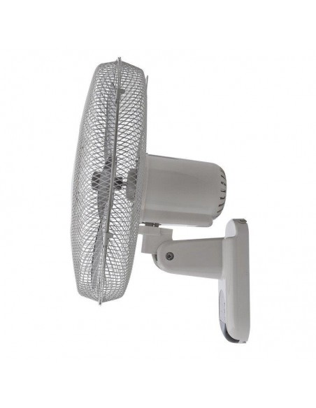 VENTILATORE A PARETE CON TELECOMANDO D.37CM