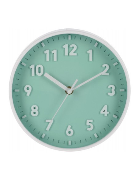OROLOGIO DA PARETE CM20,3X3,8 CM 4 COLORI ASSORTITI