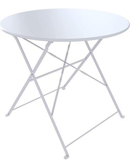 SET BISTROT TAVOLO + 2 SEDIE BIANCO