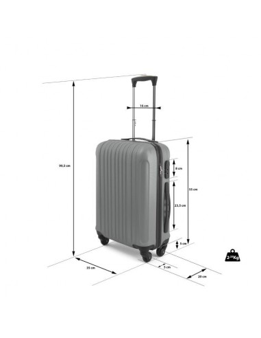 TROLLEY DA VIAGGIO " SAMMY" LT 43